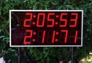 Foto einer Großanzeige